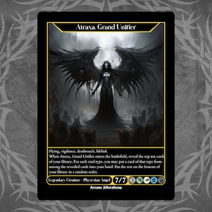 Atraxa, Grand Unector - Full Art Custom Card
