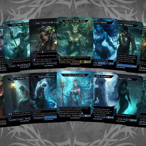 Merfolk Bundle - Proxy Full Art Custom Card
