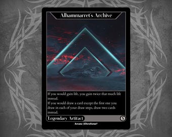 Alhammarrets Archive - Full Art Custom Card