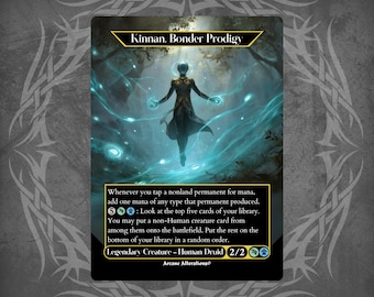 眷者の神童、キナン オルタード フルアート MTG マジック ベスト cEDH