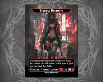 Reclutador Imperial - Carta personalizada de arte completo (Proxy)