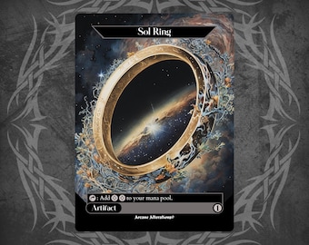 Sol Ring - Proxy Volle Kunst benutzerdefinierte Karte