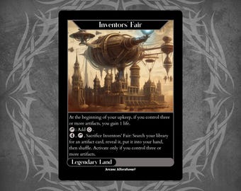 Inventor's Fair Proxy | Full Art - Etsy