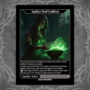 Agatha's Soul Cauldron - Gorgeous Alternate Full Custom Art