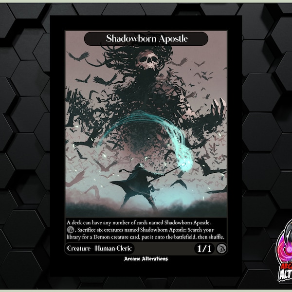 Shadowborn Apostle - Full Art Custom Card