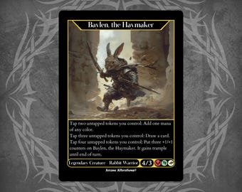 Baylen, the Haymaker - Full Art Custom Card