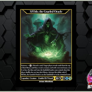 M'Odo, l'Oracle noueux - Carte personnalisée Full Art