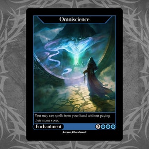 Omniscience - Full Art Custom Card