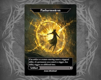 Panharmonicon - Proxy Full Art Custom Card - Etsy