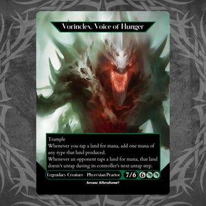 Von Vorinclex, Stimme des Hungers - Proxy Full Art Custom Card