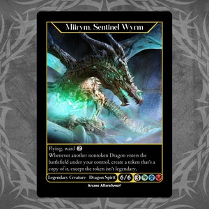 Miirym, Sentinel Wyrm - Full Art Custom Card