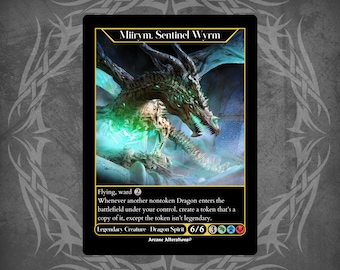 Miirym, Sentinel Wyrm - Full Art Custom Card