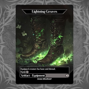 Lightning Greaves Proxy - Etsy
