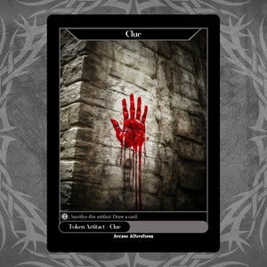 Clue Token - Full Art Custom Card