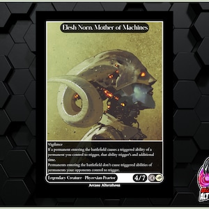 Elesh Norn, Mother of Machines - Full Art Custom Card