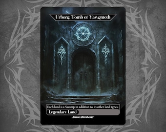 Urborg, Tomb of Yawgmoth - Proxy Full Art Custom Card