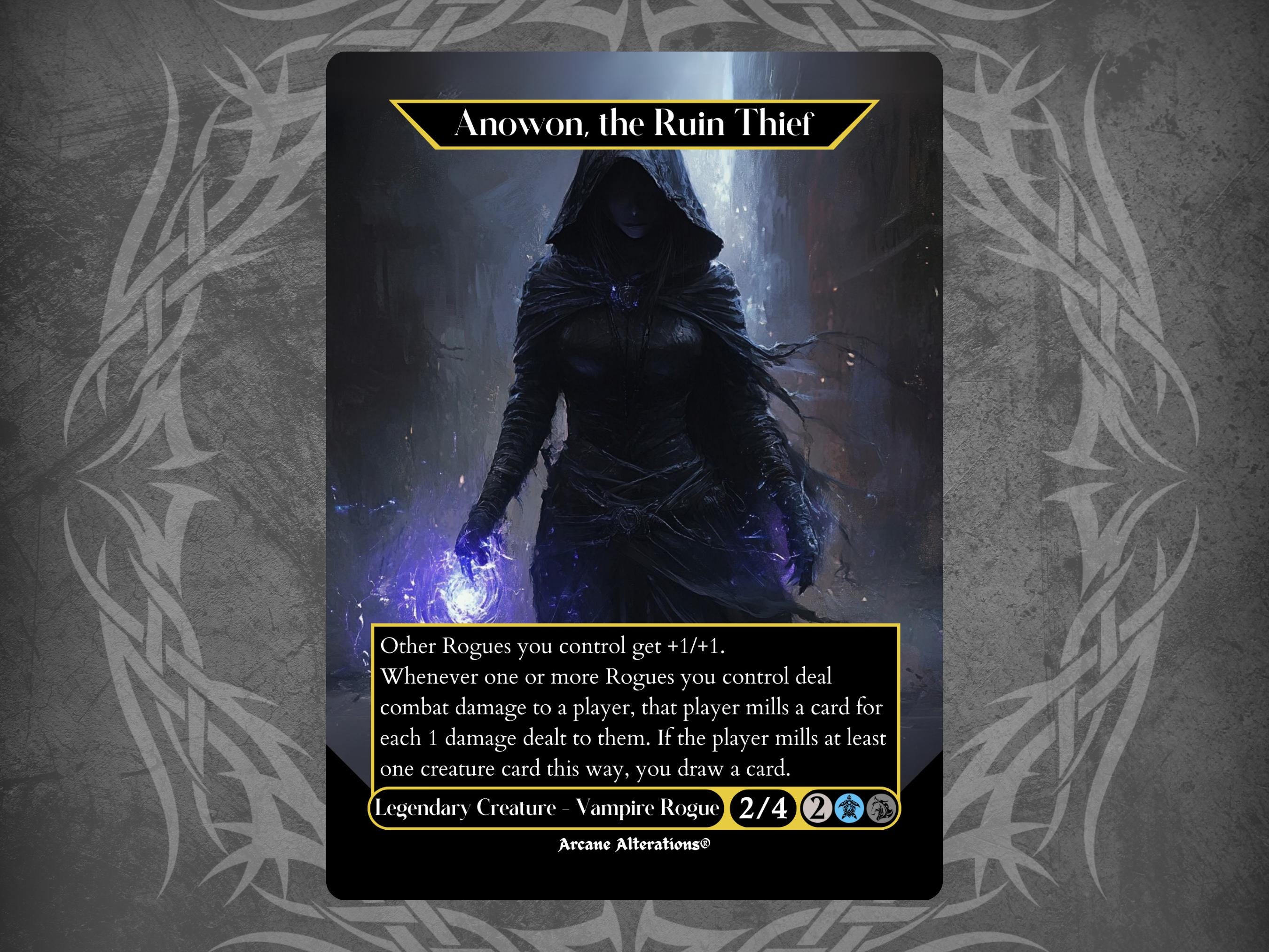 mtg anowon the ruin thief commander deck Introduction: Anowon, Thief you draw a card Rogues - Triple Commander -