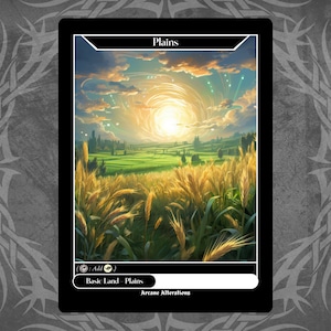 Basic Plains - Full Art Custom Card