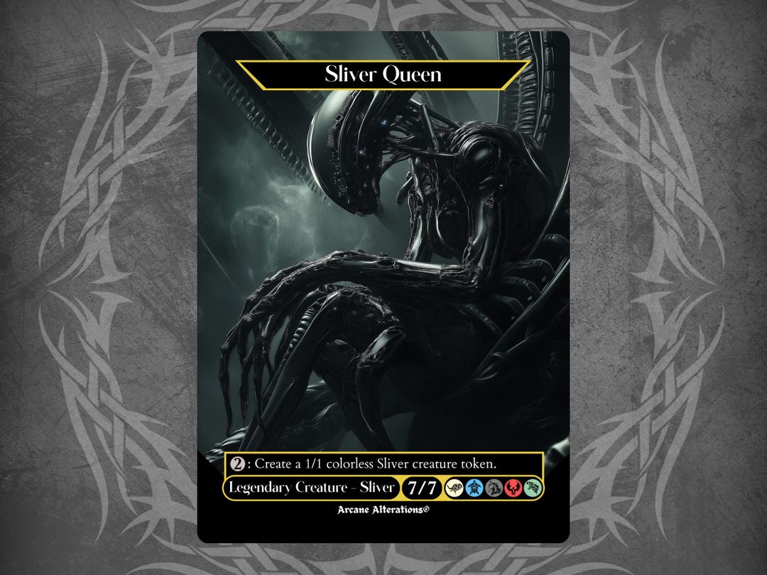 Sliver Queen - Proxy Full Art Custom Card - Etsy