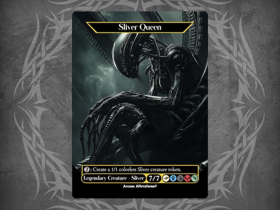 Sliver Queen - Proxy Full Art Custom Card - Etsy