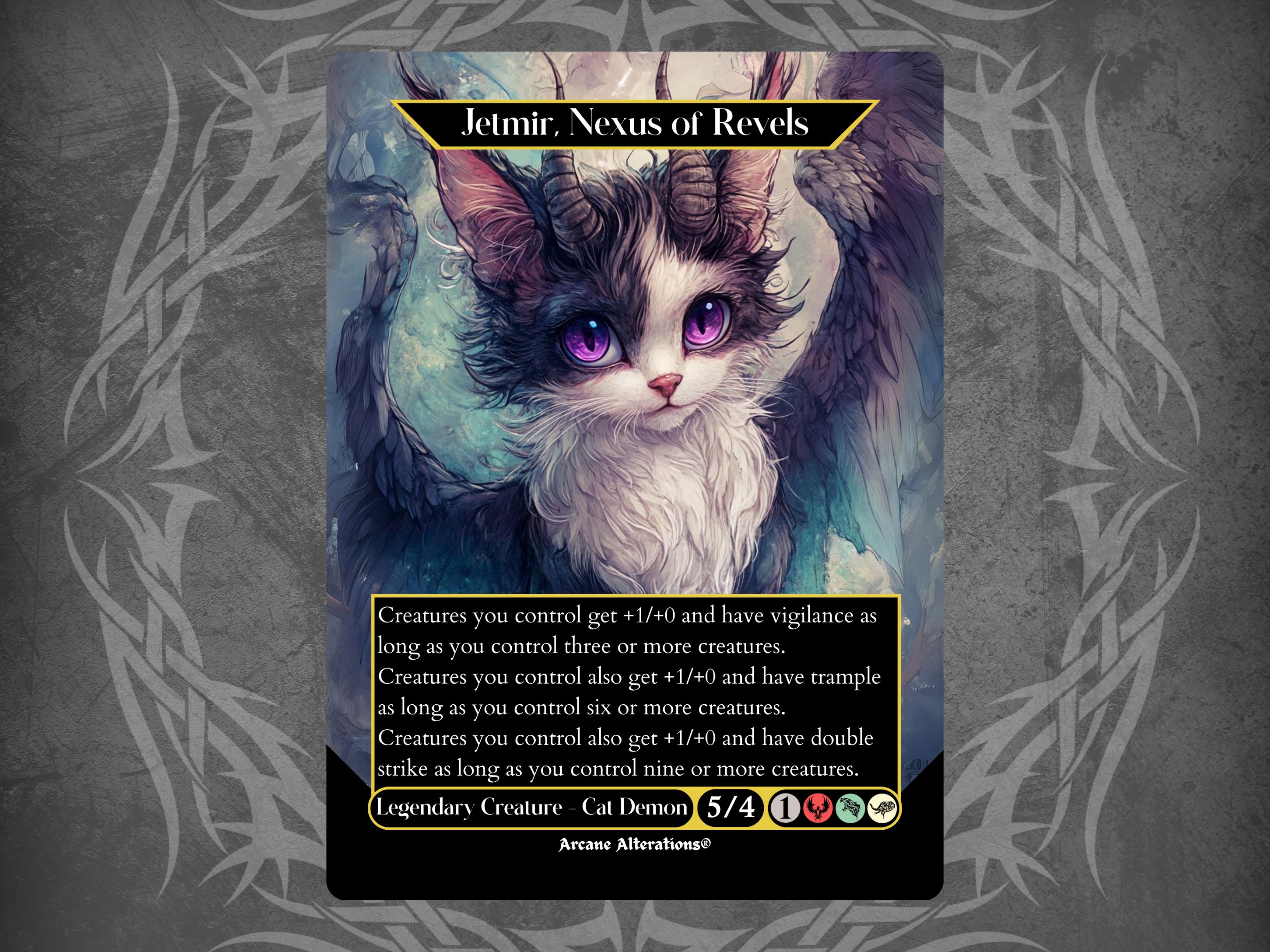 Jetmir, Nexus of Revels - Proxy Full Art Custom Card - Etsy