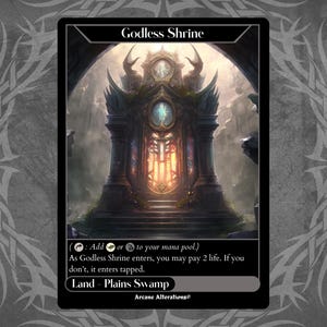 Godless Shrine - Full Art Custom Card