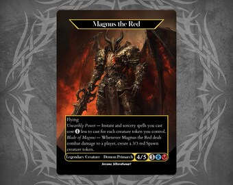 magnus the red mtg card MTGNexus