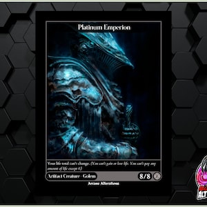 Platinum Emperion - Full Art Custom Card