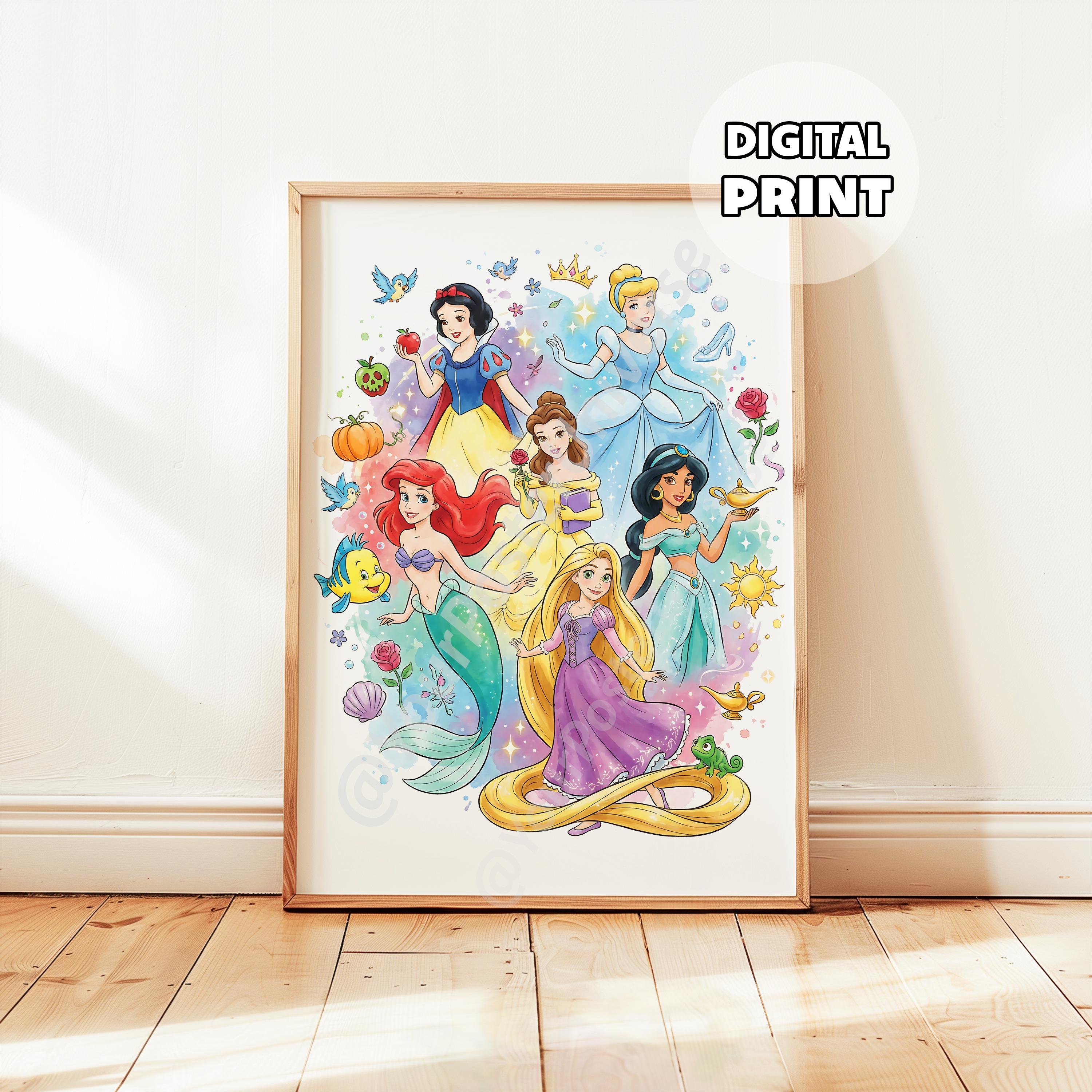 A4 Princess Prints - Etsy UK