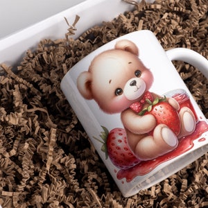 Teddy Bear Picnic Clipart Collection - Featuring Cute Strawberries