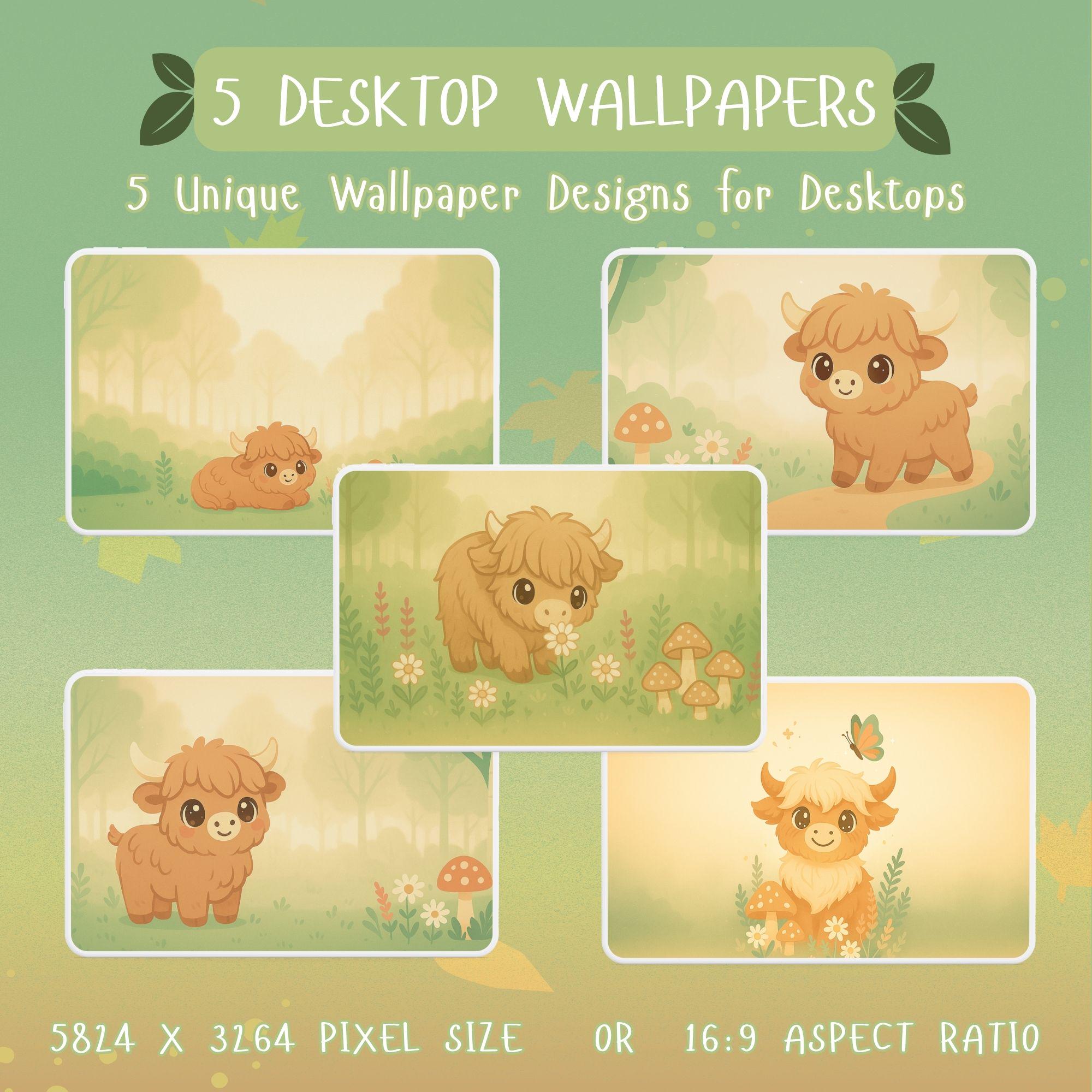 highland-cow-gifts-wallpaper-bundle-desktop-icons-wallpapers-gift