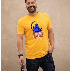 Shiva com Camisa Domru, Adi Yogi, Lua Crescente Shiva, Maheswara Bhakti, Shiva e Shakti, Amante de Prakriti, Vestido Cinco Elementos, Camisa Naga