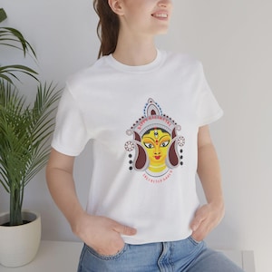 Ma Durga Shirt, Devi Shakti, Source of Kundali, Symbol of Energy, Feminine Energy, Feminine Consciousness Shirt, Bengali Favorite, Pujo
