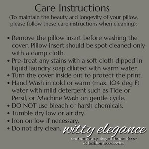 Care Instructions