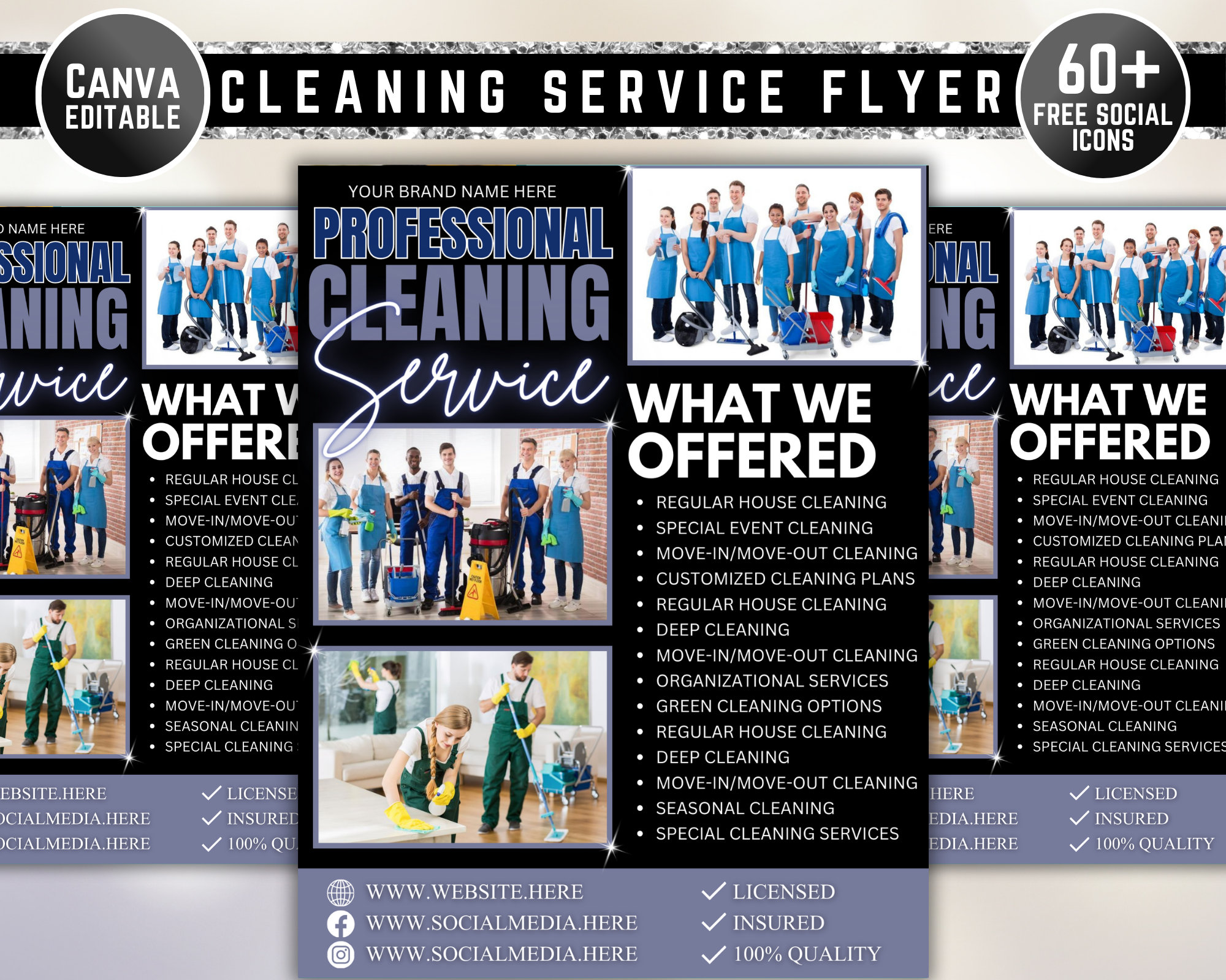 Image 6 for Commercial Cleaning Flyer Templates