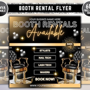 Dépliant de location de stand, modèle de Flyer bricolage, dépliant de location de magasin, dépliant de location de stand en toile, dépliant sur les réseaux sociaux, dépliant commercial prédéfini