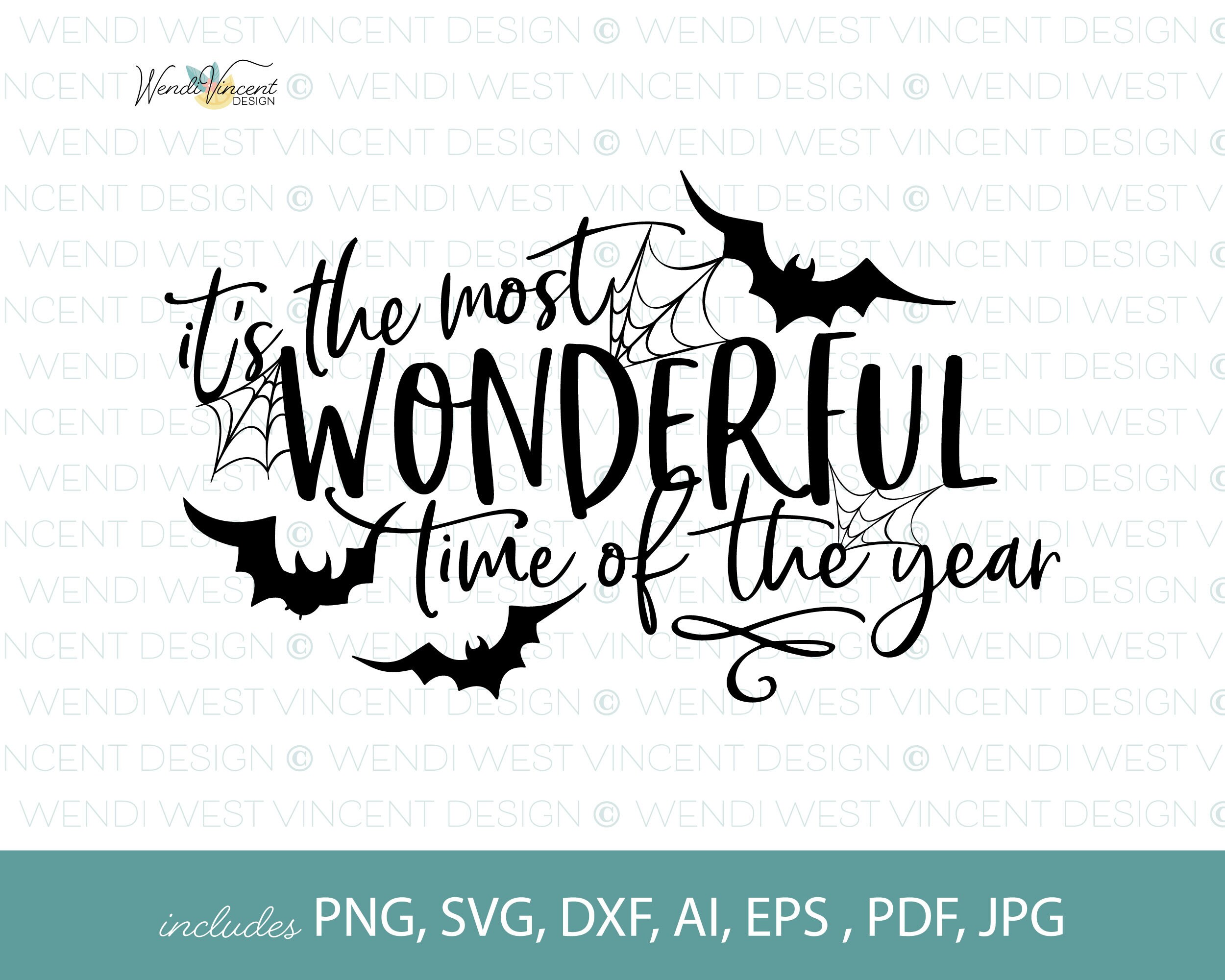 It's The Most Wonderful Time Of The Year Halloween Svg