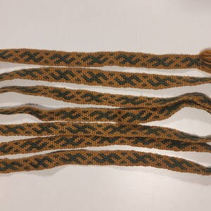 Handmade woven belt 100% wool image 3