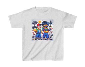 90s Playground Adventure T-Shirt for Kids