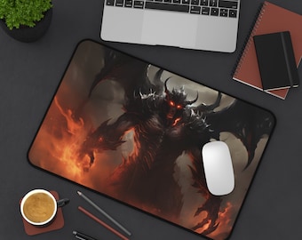 Alfombrilla de escritorio Diablo IV Demon Lord, alfombrilla de ratón para juegos