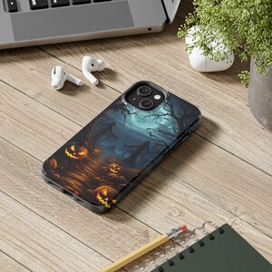 Halloween Special Edition iPhone Case - Spooky Pumpkins, the perfect gift for the Holiday