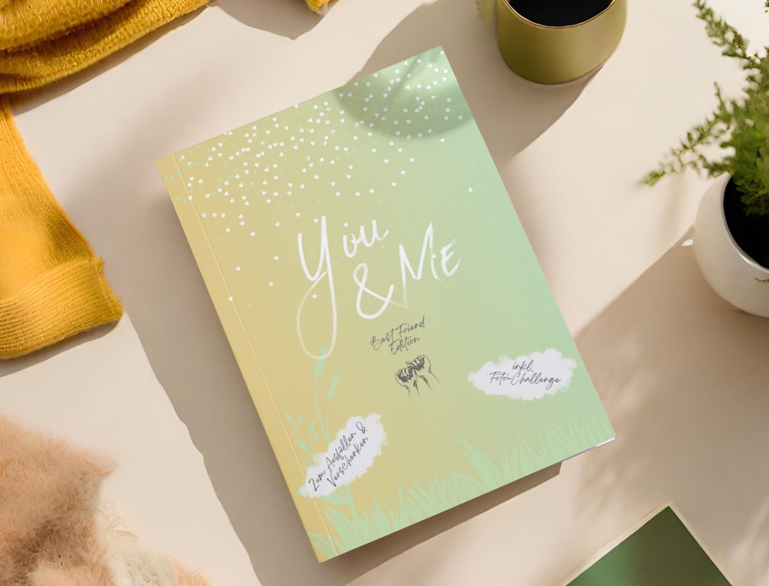 Friendship Book for Best Friends, Gift Book, Challenge Book for Best