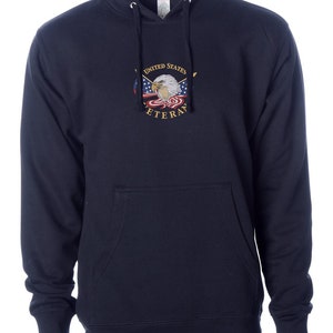 Vintage Hoodie – US Militär Kapuzen-Sweatshirt für Liebhaber & Anhänger