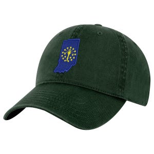Indiana Flag Baseball Cap – Embroidered Hoosier State Hat for Indiana Pride
