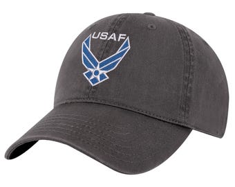 US Air Force Baseball Cap Official USAF Logo Hat for Patriots