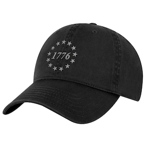 Founding Fathers Hat - 1776 Patriotic Baseball Cap with 13 Colonies Embroidery