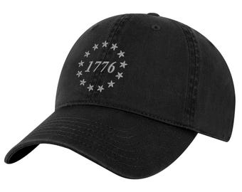 Gründervater Hut - 1776 Vaterländische Baseballkappe mit 13 Kolonien Stickerei