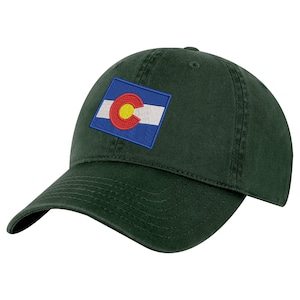 Colorado Flag Baseball Cap – Embroidered Colorado State Hat for Outdoor Pride