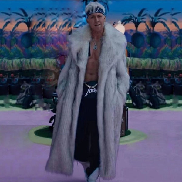 Barbie Ken Fur Coat - Etsy Canada