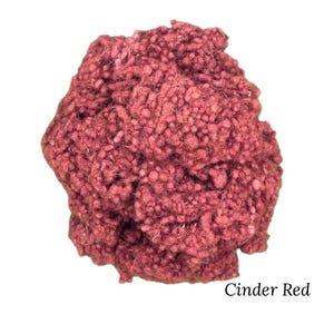 Wool Nepps Cinder Red